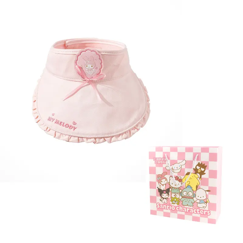 

Sanrio Мелисовая детская панама из полиэстера с защитой от солнца, Melody sun protection hat