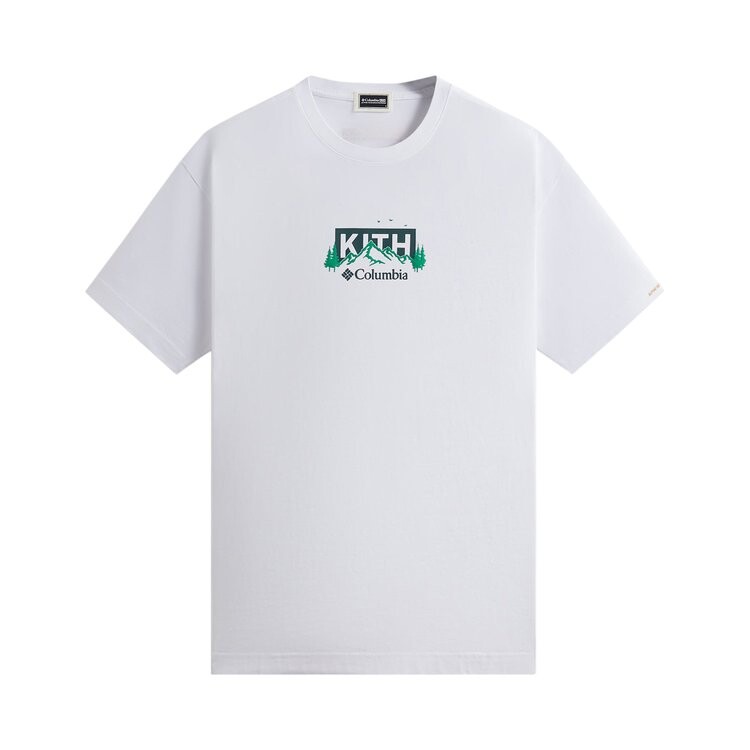 

Футболка Kith For Columbia Landscape Classic Logo Tee, белый