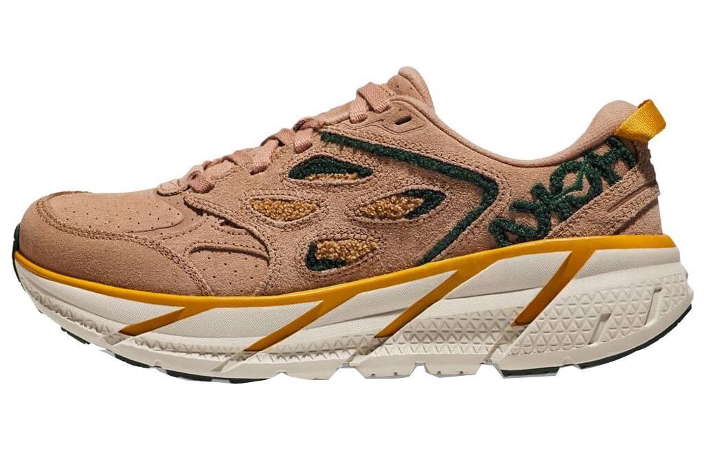 

Кроссовки Clifton LS для бега мужские низкие коричневые Hoka One One