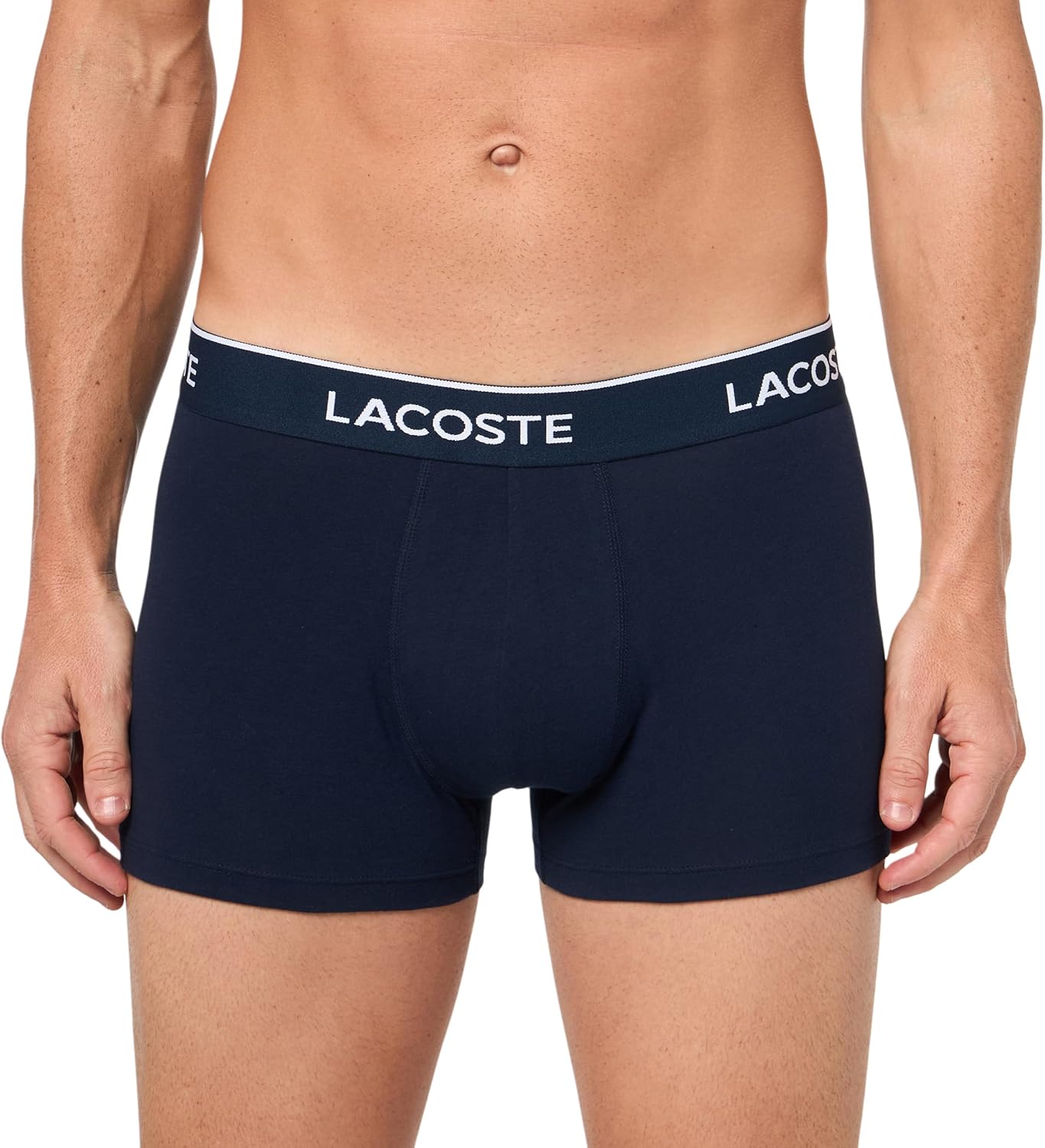 Трусы Lacoste Essentials, комплект из 5 штук, темно-синие — фото 2