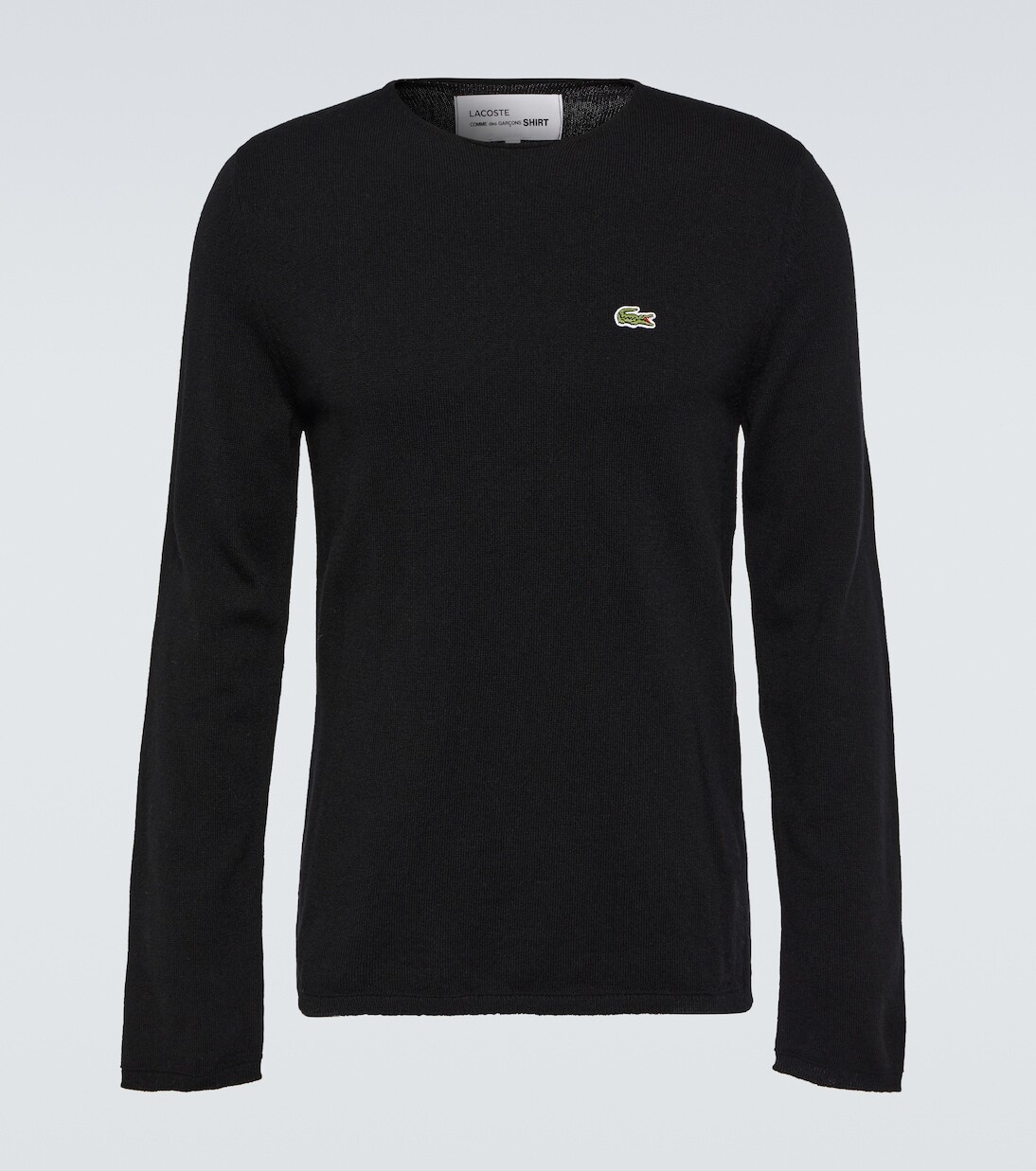 

Шерстяной свитер lacoste x-класса Comme Des Garçons Shirt, черный
