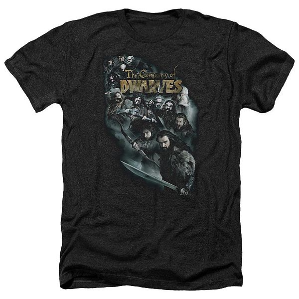 

Футболка The Hobbit Company of Dwarves adult heather Licensed Character