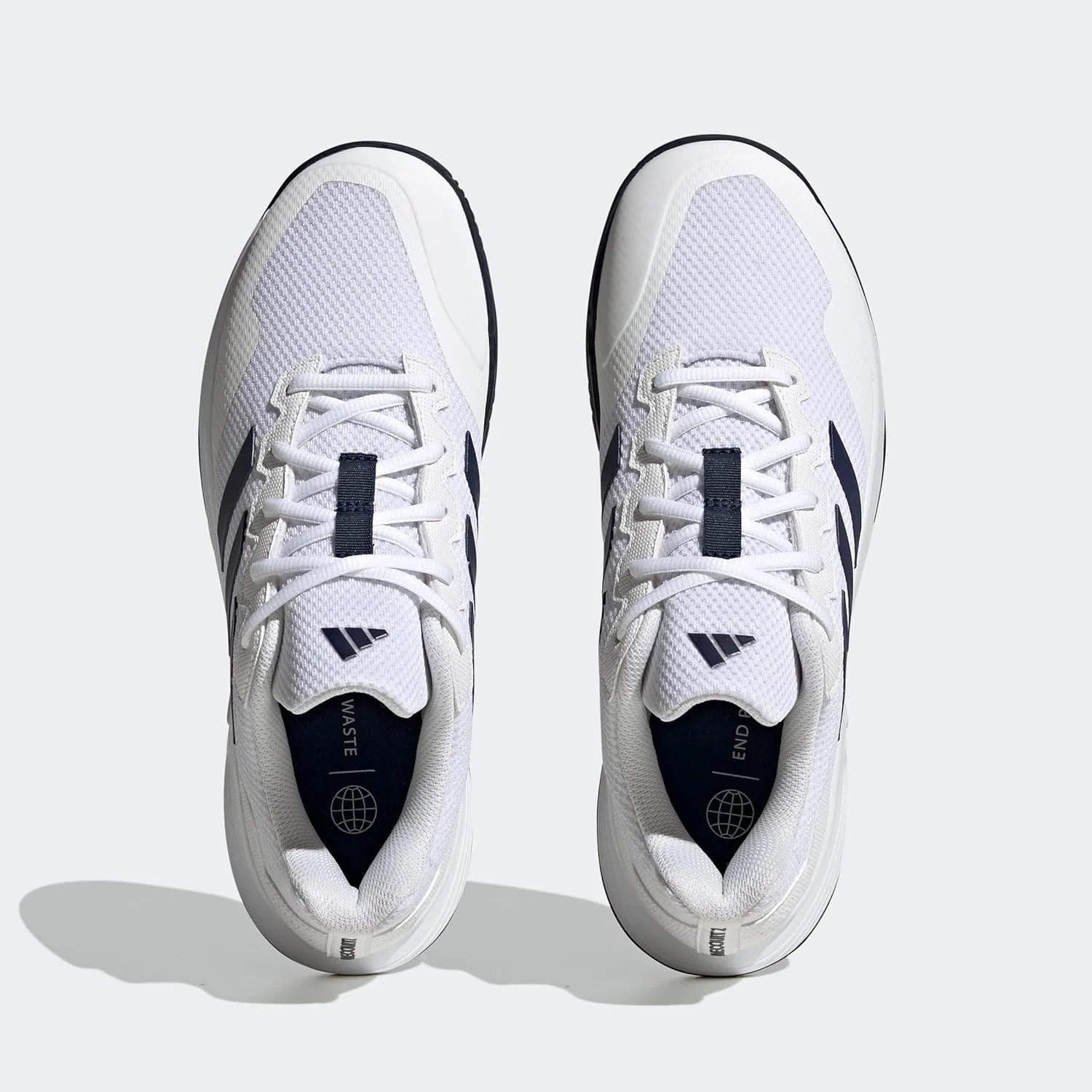 Мужские теннисные кроссовки Gamecourt 2.0 adidas, белый — фото 3