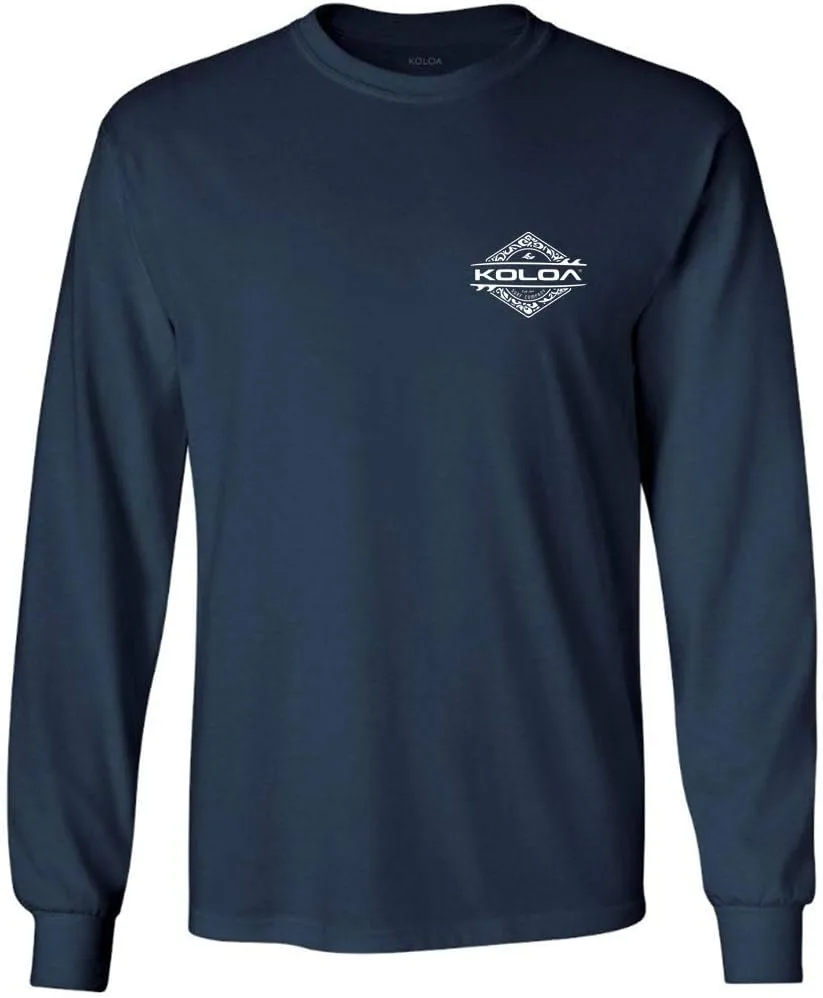 

Koloa Surf мужская футболка с длинным рукавом Diamond Thruster Logo - Regular, Big & Tall Koloa Surf Company
