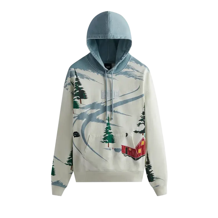 

Худи Kith Kithmas Day Nelson 'Chalk', разноцветный