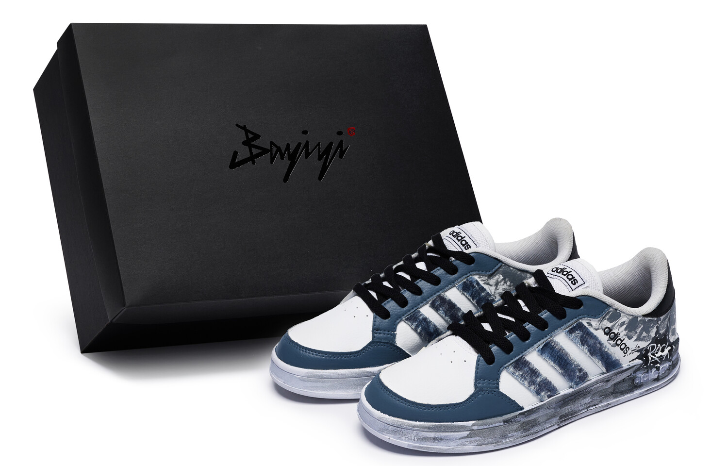 

Кроссовки adidas neo Breaknet Skateboarding Shoes Men, синий/белый