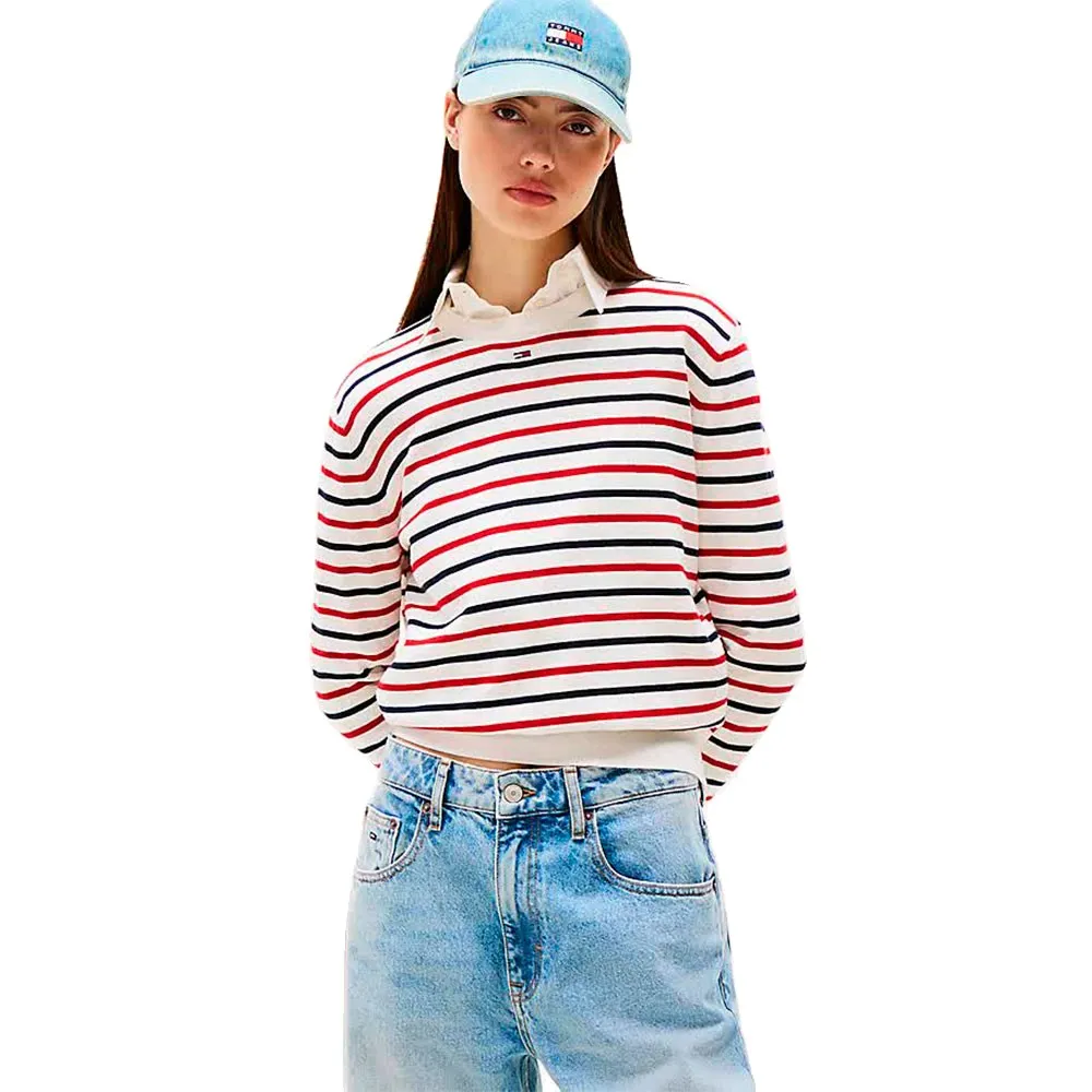 

Толстовка Tommy Jeans Essential, белый
