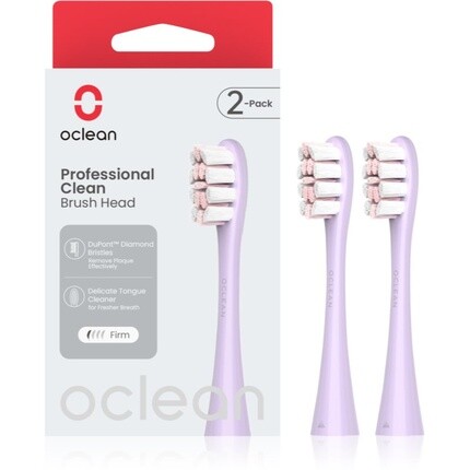 

Сменная головка Professional Clean - фиолетовая, 2 шт. Oclean
