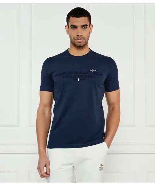 

Футболка Regular fit Aeronautica Militare, синий