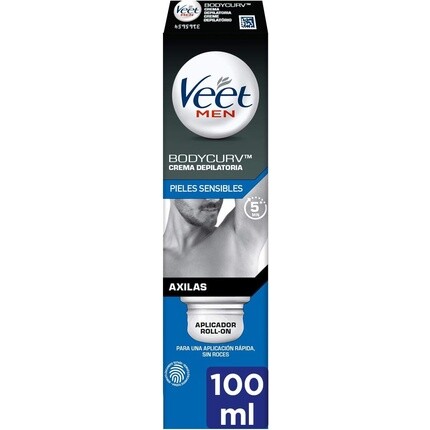 

Мужской шариковый крем-депилятор для подмышек 100мл, Veet