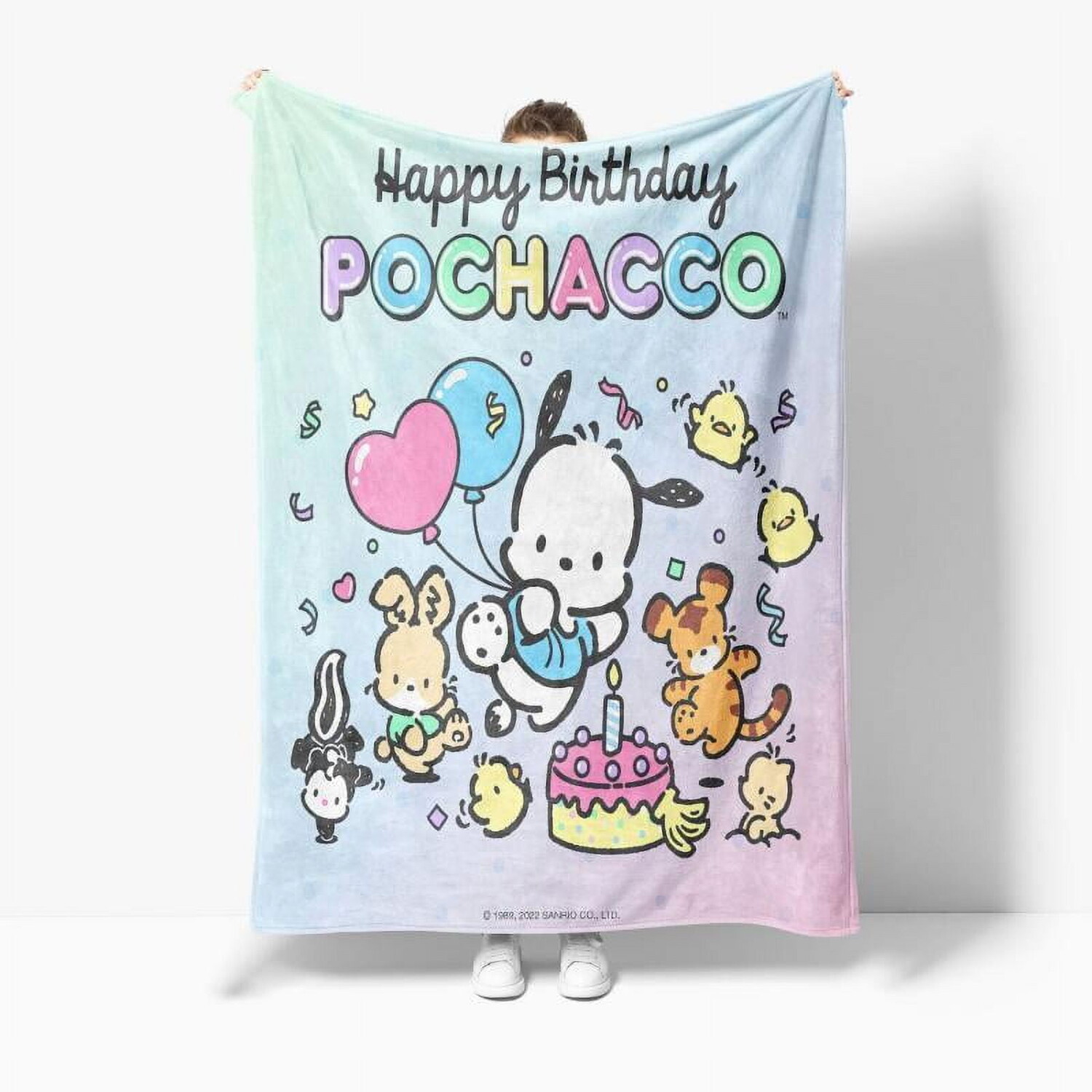 

Фланелевое одеяло Sanrio «Hello Kitty», разноцветный