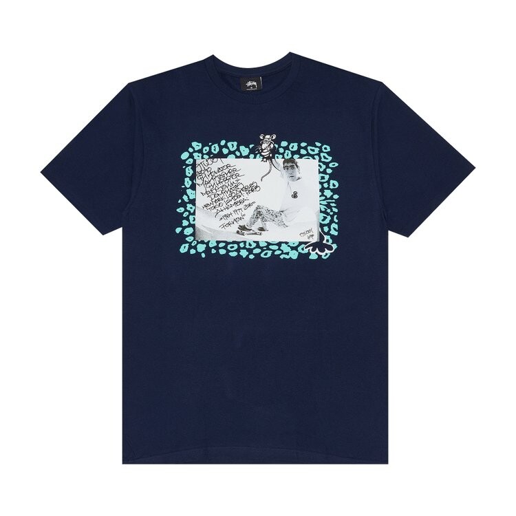 

Футболка Stussy Lance 'Navy', синий