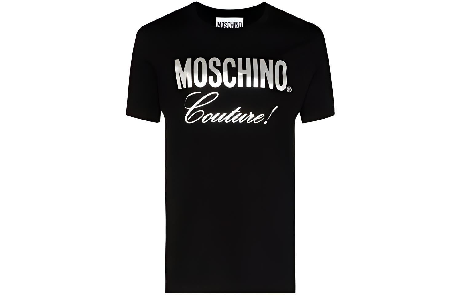 

MOSCHINO Футболка SS20 Unisex Black, Черный, MOSCHINO Футболка SS20 Unisex Black