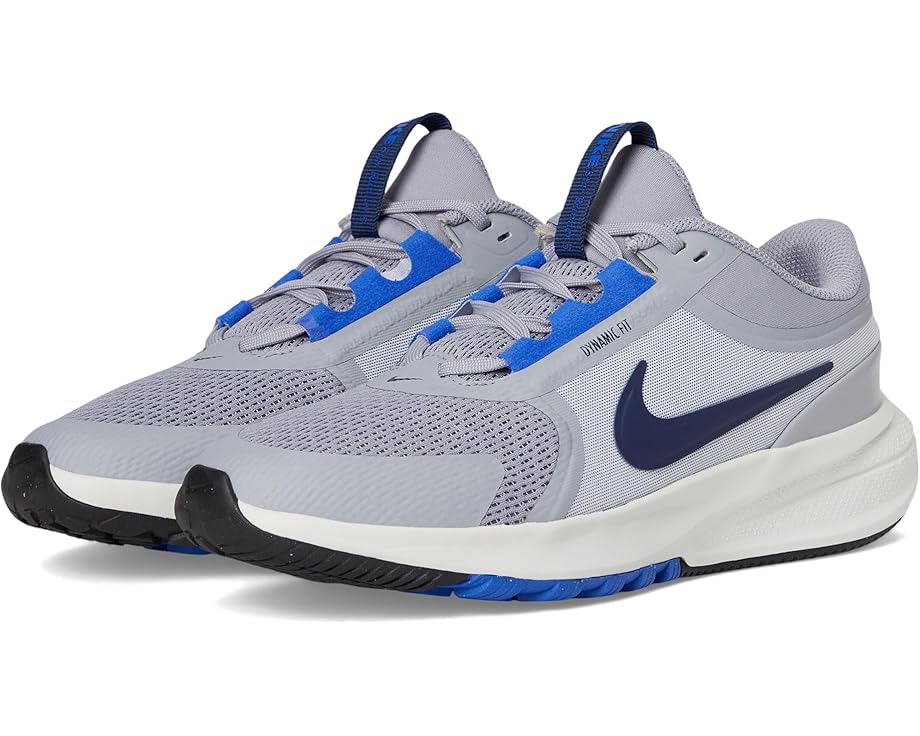 

Детские кроссовки Nike Star Runner 5 (Big Kid) Nike Kids, Cement Grey/Midnight Navy/Racer Blue