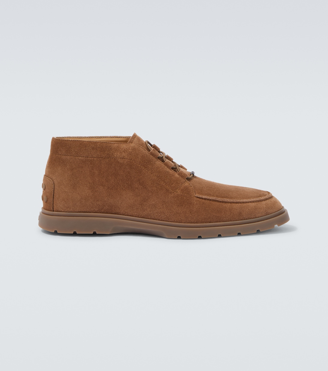 

Замшевые ботинки-дезерты Tod's, Noce Chiaro + Fondo Aren