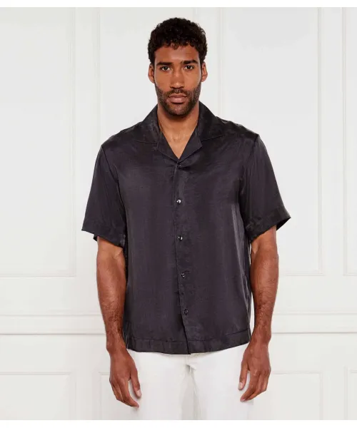 

Рубашка Эспино Loose fit Hugo, черный