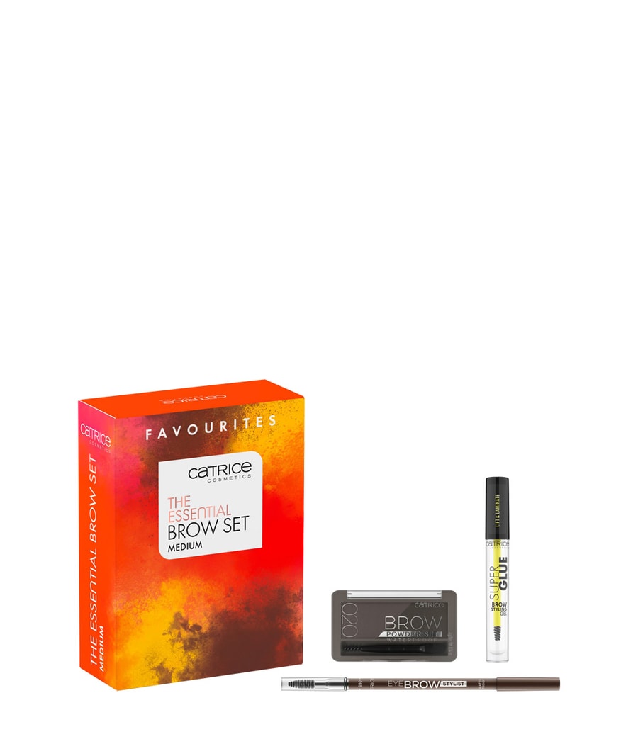 

Набор для бровей CATRICE The Essential Brow Set, Medium, 1 шт.