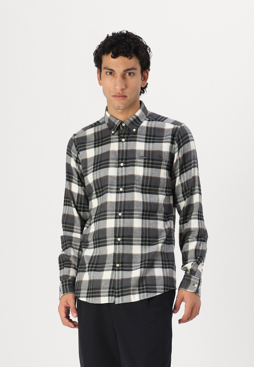 

Рубашка FALLBAY TAILORED FIT SHIRT Barbour, серый