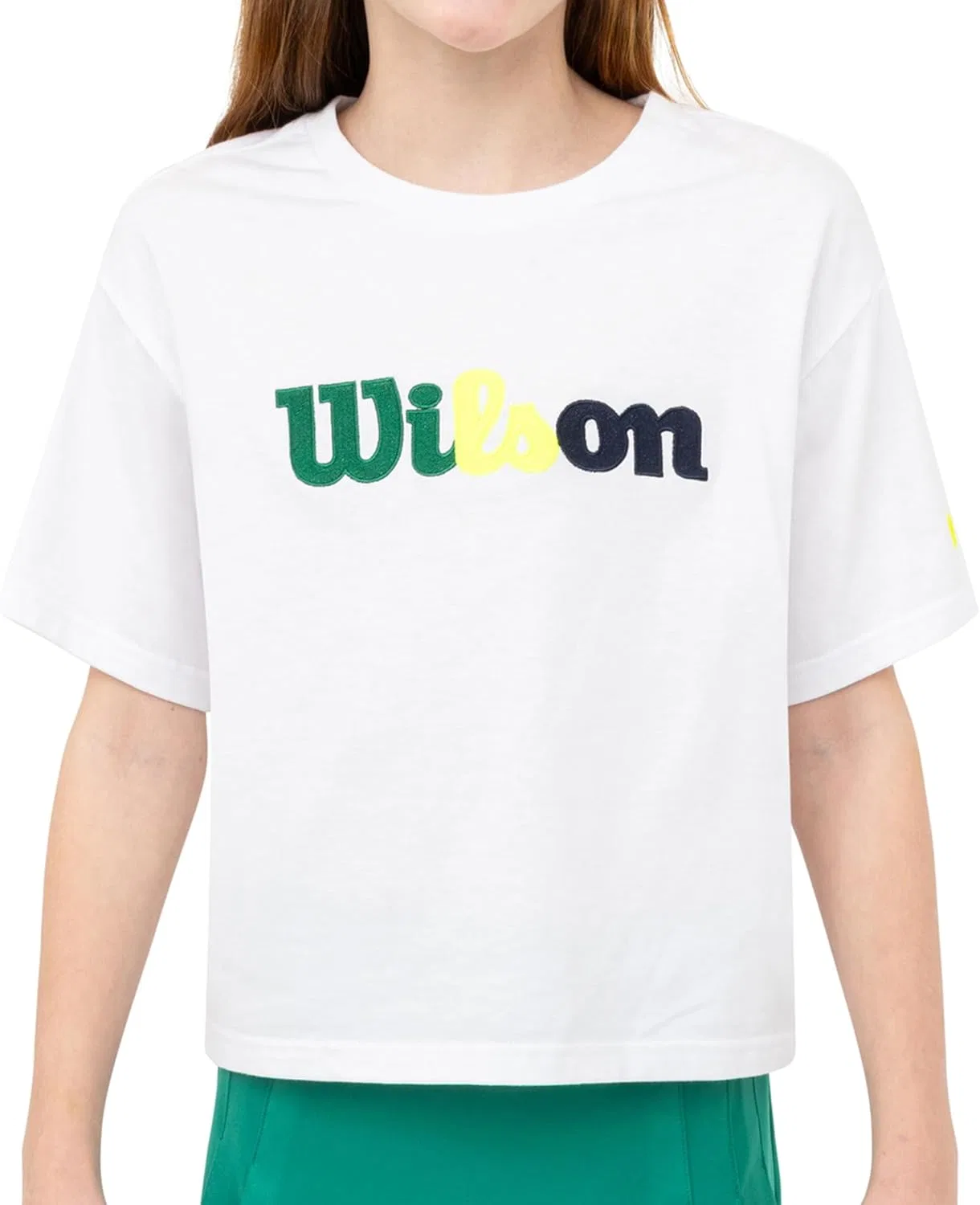 Футболка для девочек Wilson White