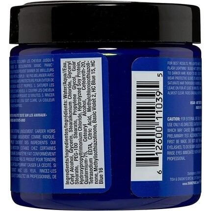 Полуперманентная краска для волос Manic Panic Rockabilly Blue, 118 мл — фото 2