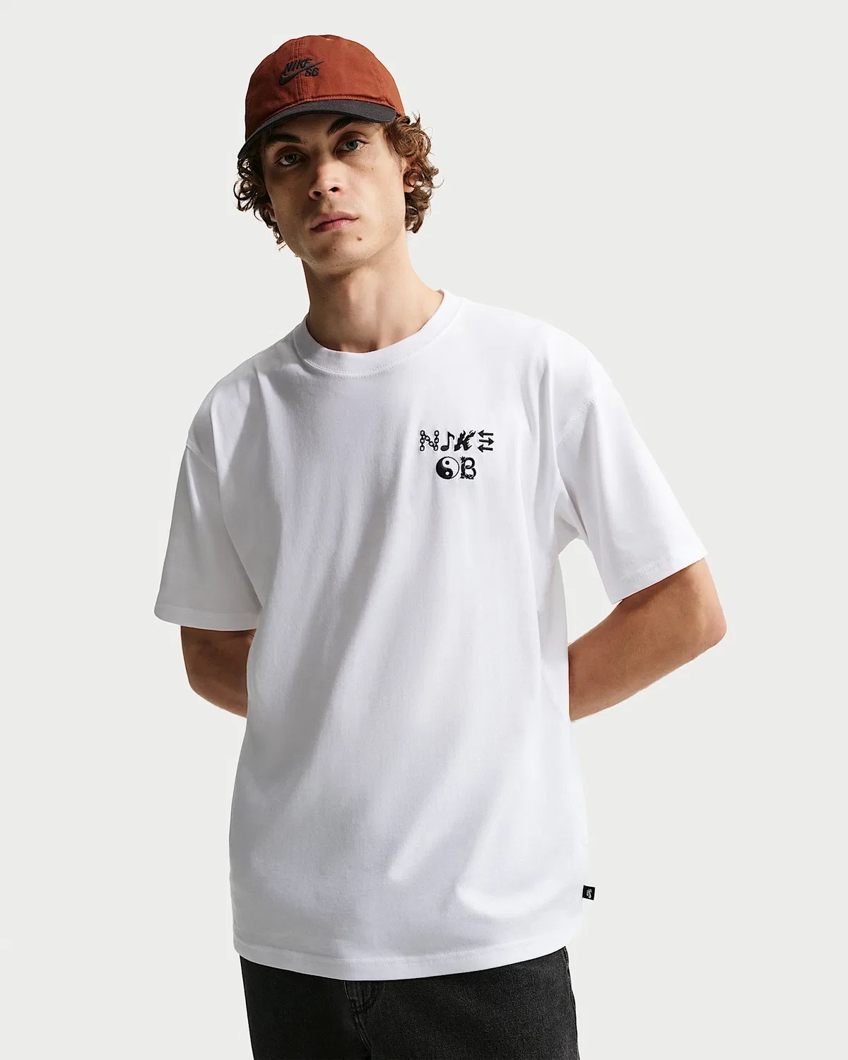 Футболка Nike SB Skate, White