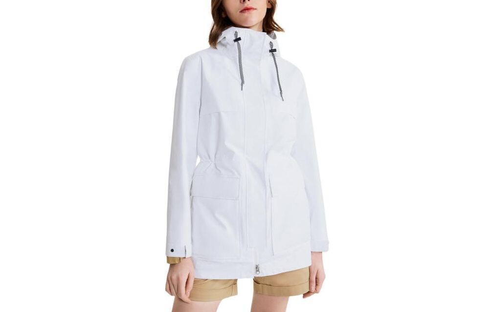 

Ветровки женские супер яркие белый Aigle