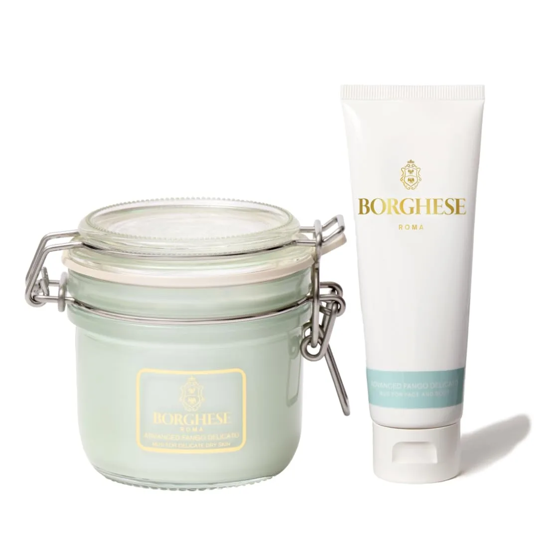 Грязевая маска Borghese Advanced Fango Delicato (полноразмерная и дорожная версии)