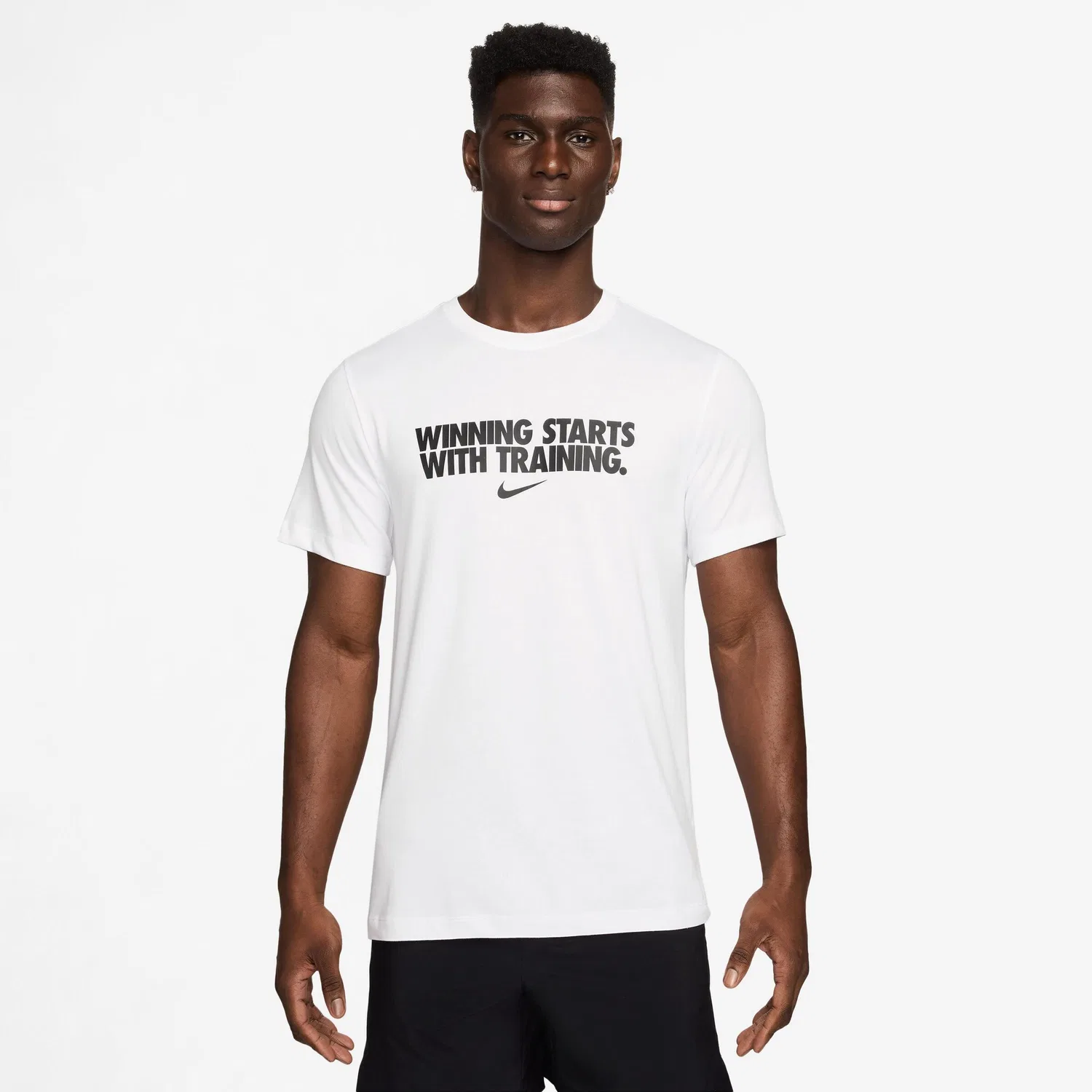 Спортивная футболка 'DF' Nike, White — фото 3