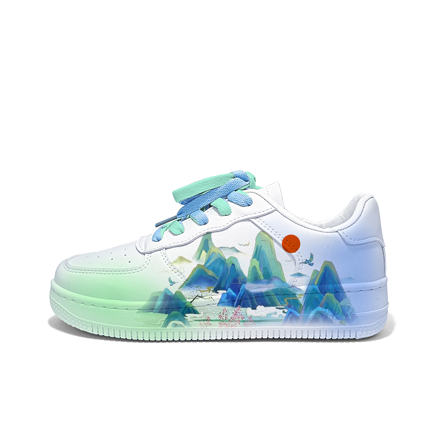 

WARRIOR Скользоустойчивые легкие дышащие лоу-топ скейтбордские кроссовки унисекс бело-зеленые, цвет White Green