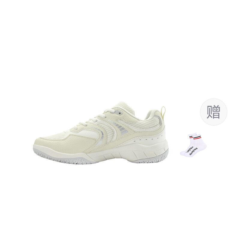 

Кроссовки KUMPOO Badminton Shoes Unisex Low-top White/off-white, белый/кремовый