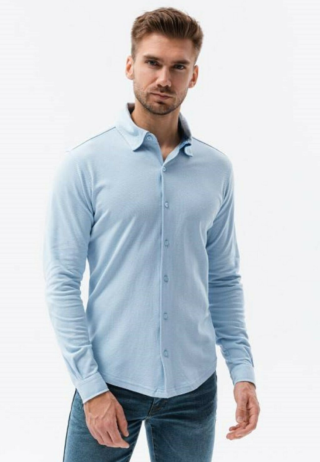 

Рубашка LONG SLEEVE Ombre, синий