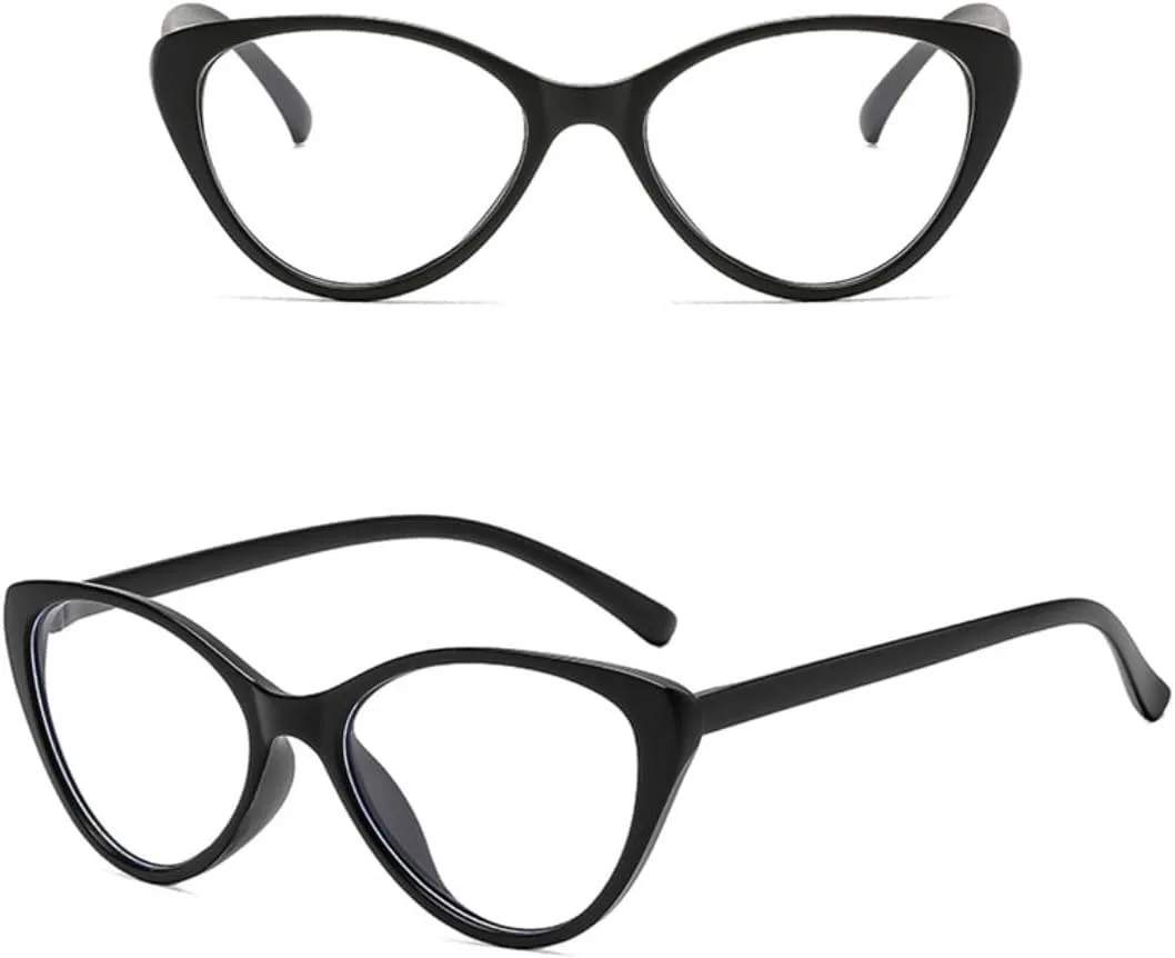 

Солнцезащитные очки для мужчин и женщин - защита UV400 - легкая оправа "кошачий глаз" для занятий спортом на открытом воздухе и вождения DSVIGF, Black Pink