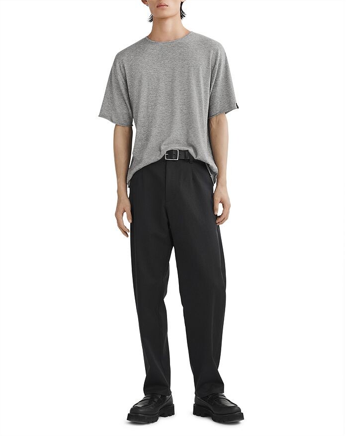 

Футболка Reid Knit из мериносовой ткани rag &bone rag & bone, серый