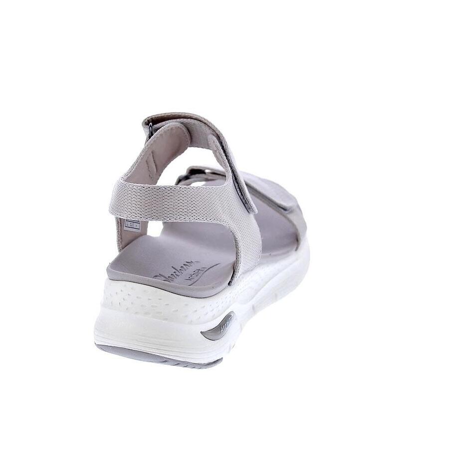 САНДАЛИИ ЖЕНСКИЕ Skechers Arch Fit Touristy Lona TAUPE — фото 3