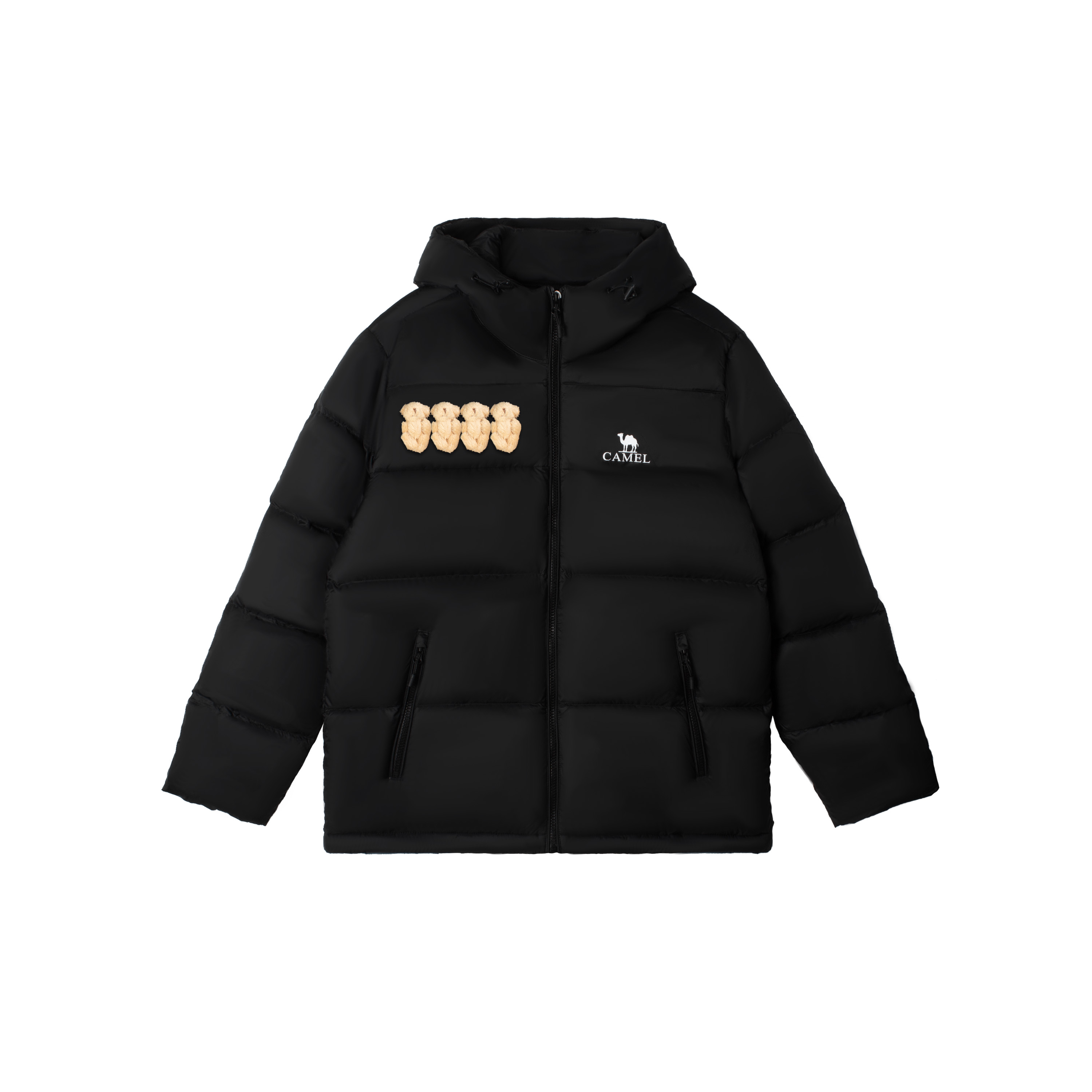 

Теплая куртка из флисовой коллекции Down Unisex CAMEL, phantom черный