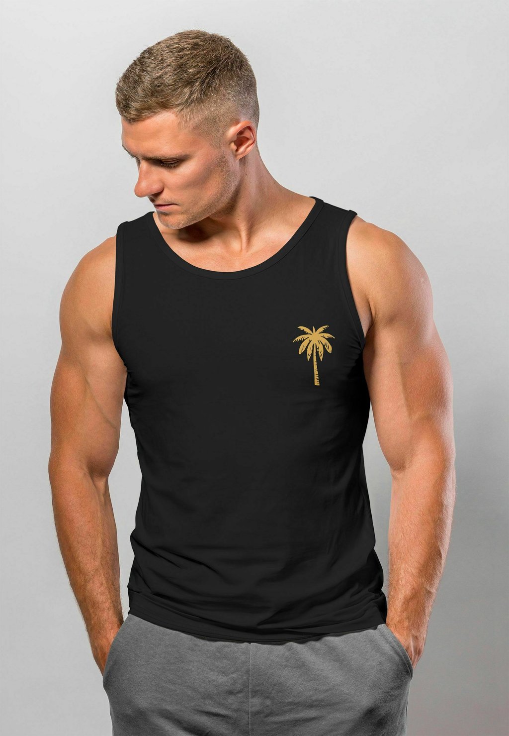 

Майка SOMMER MIT BRUSTLOGO PALME Neverless, черный