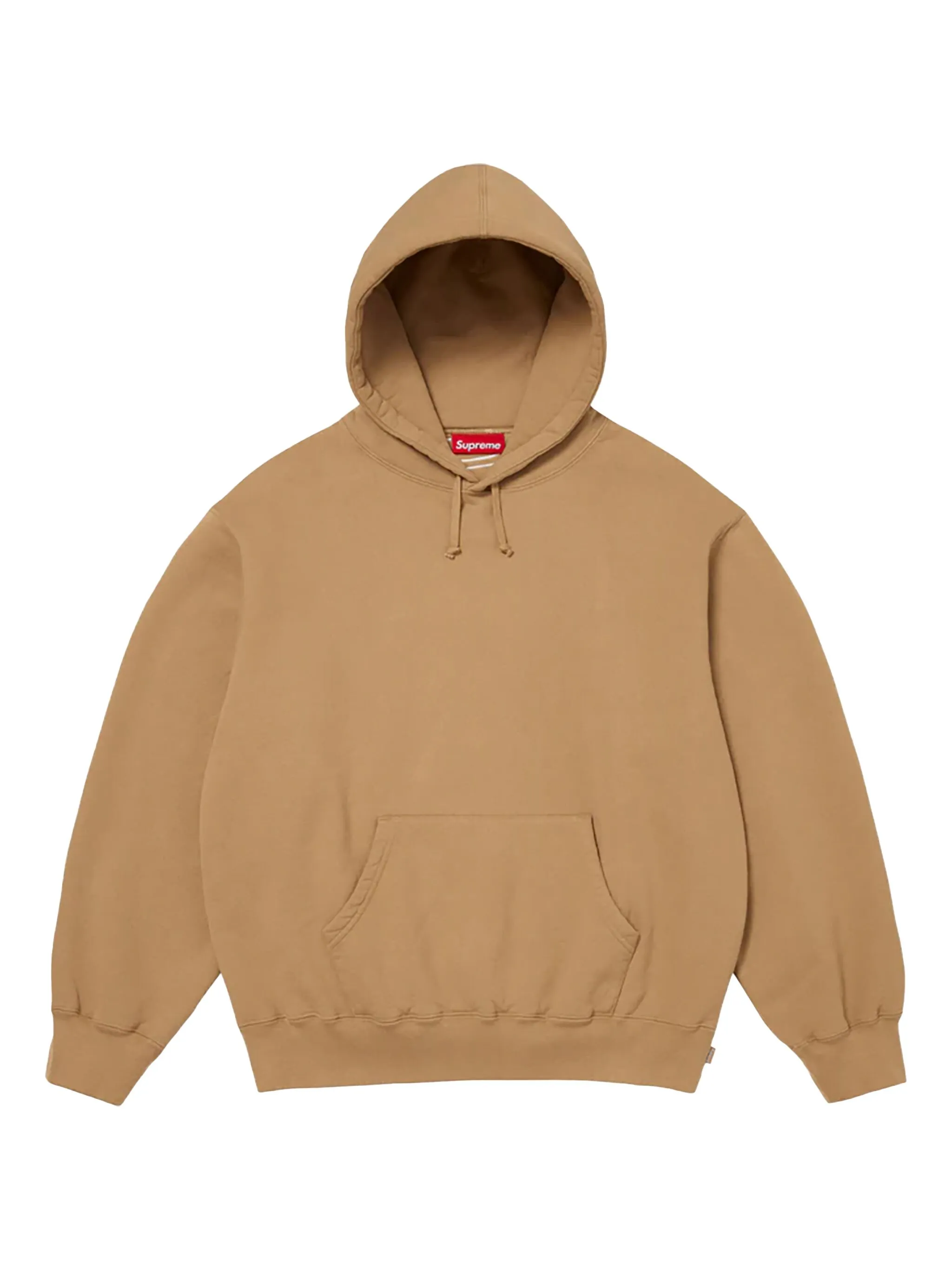 

Худи с логотипом Supreme, коричневый