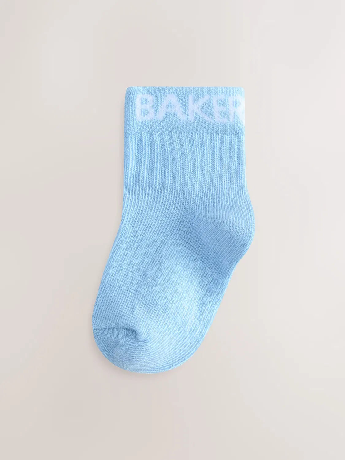 Носки Baker by Ted Baker в цветах: морской синий небесно-голубой светло-голубой, белый — фото 4