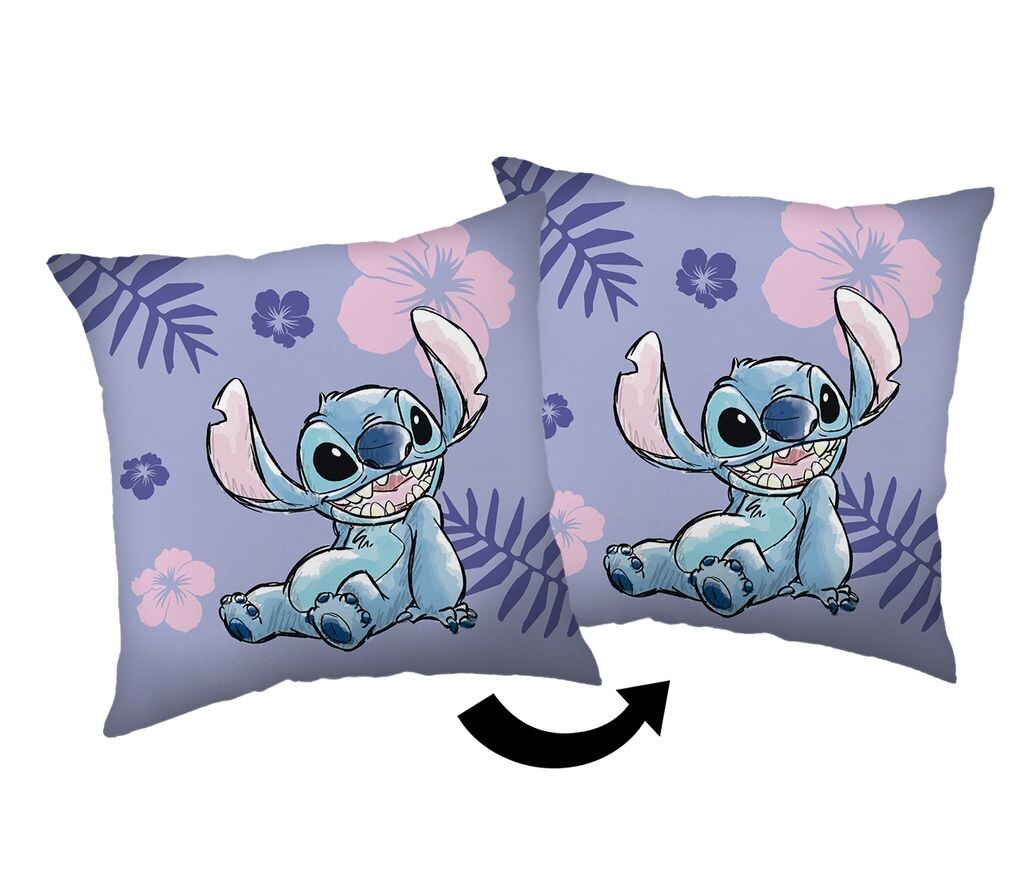 

JERRY FABRICS Lilo and Stitch Подушка из микроплюша из полиэстера, 35/35 см