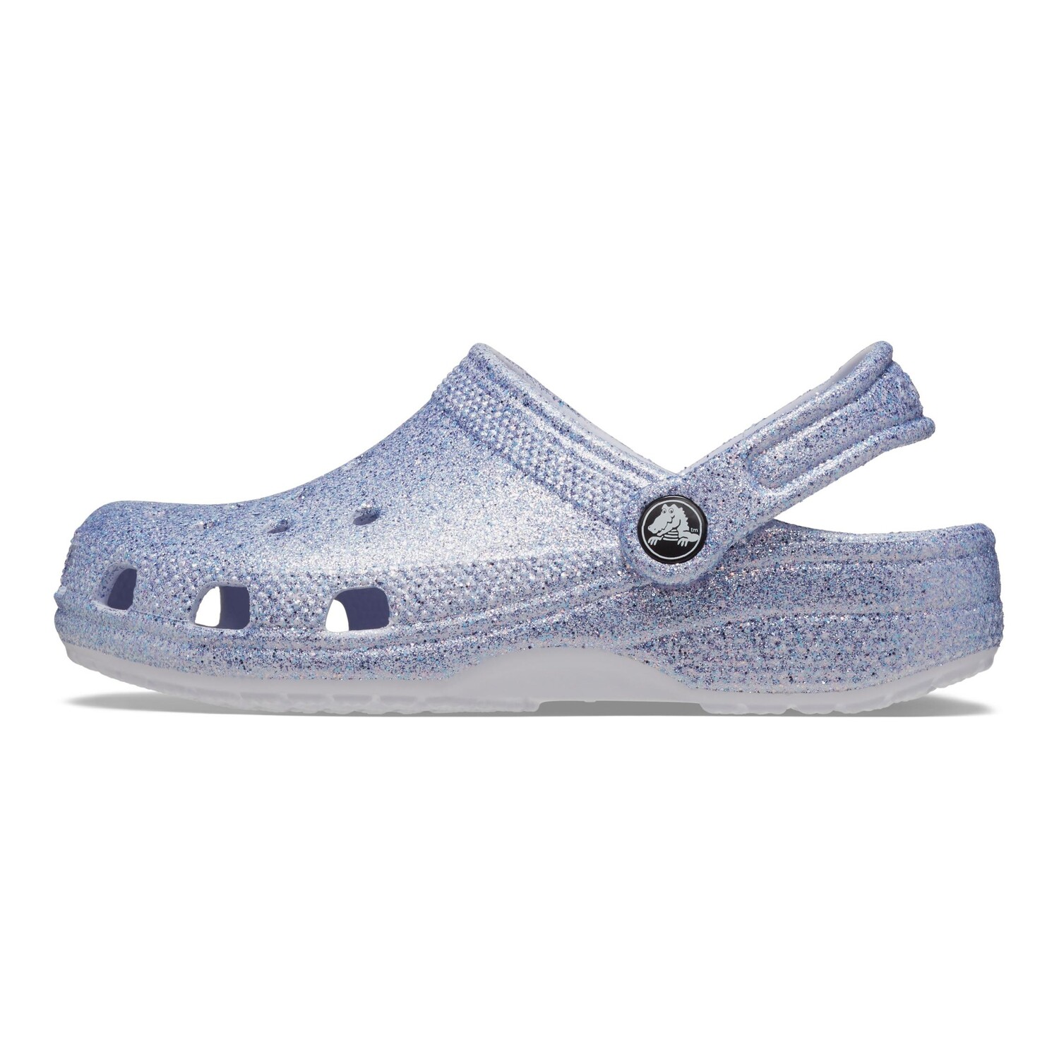 

Детские сандалии Kids Silver Crocs, серебряный