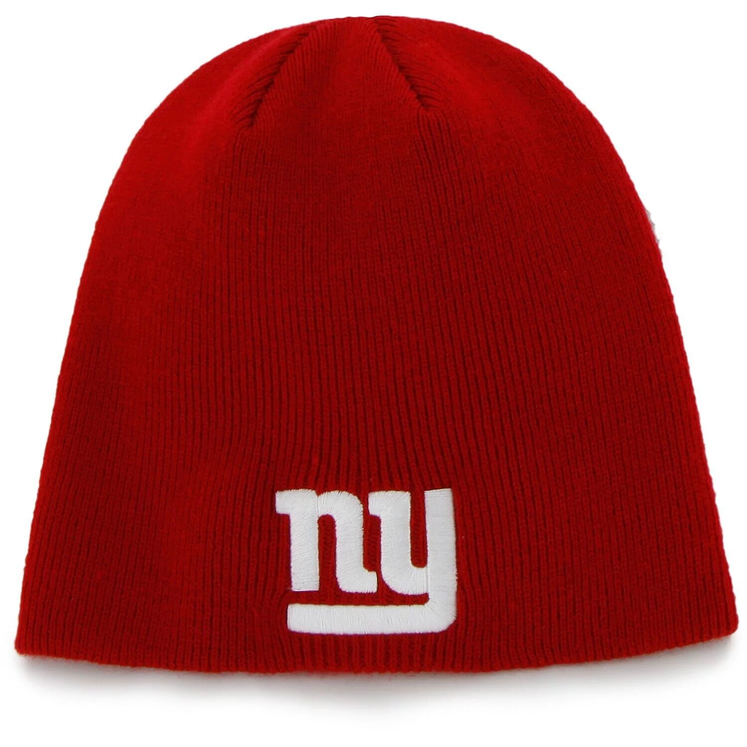 

Мужская красная вязаная шапка с логотипом '47 New York Giants