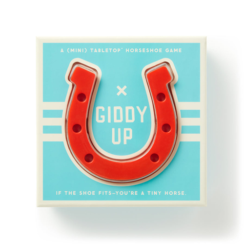 

Настольная игра Giddy Up Tabletop Horseshoes Game