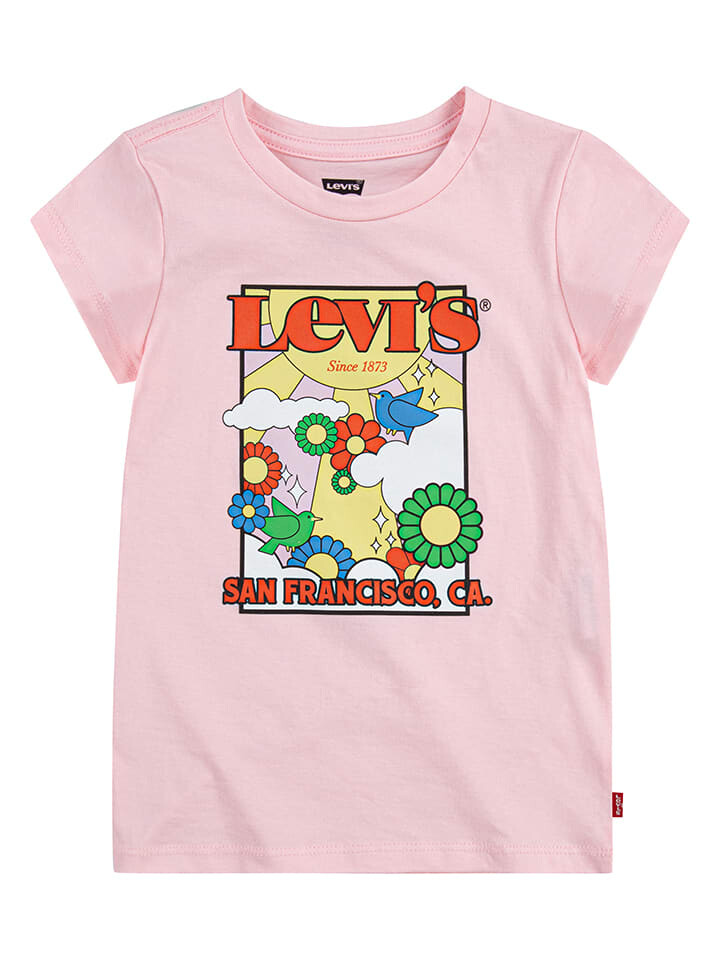 

Футболка Levi's Kids, розовый