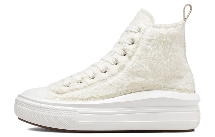 

Chuck Taylor All Star Womens Move High «Идеал не идеален — Egret» Converse