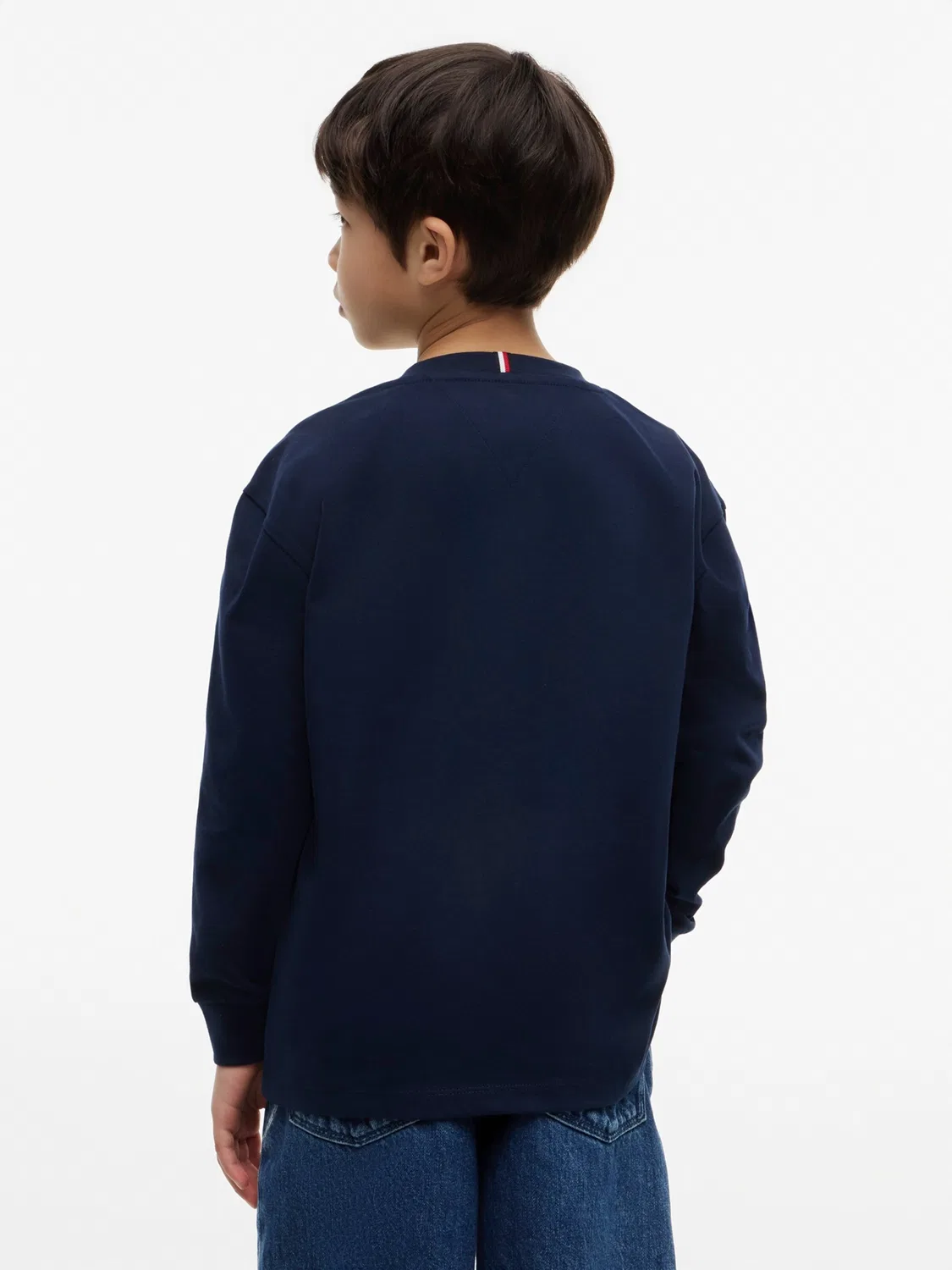 Футболка 'TEAM' Tommy Hilfiger, Marine Blue — фото 4