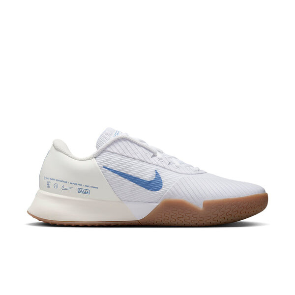 Кроссовки Court Air Zoom Vapor Pro 2 Nike, белый — фото 2