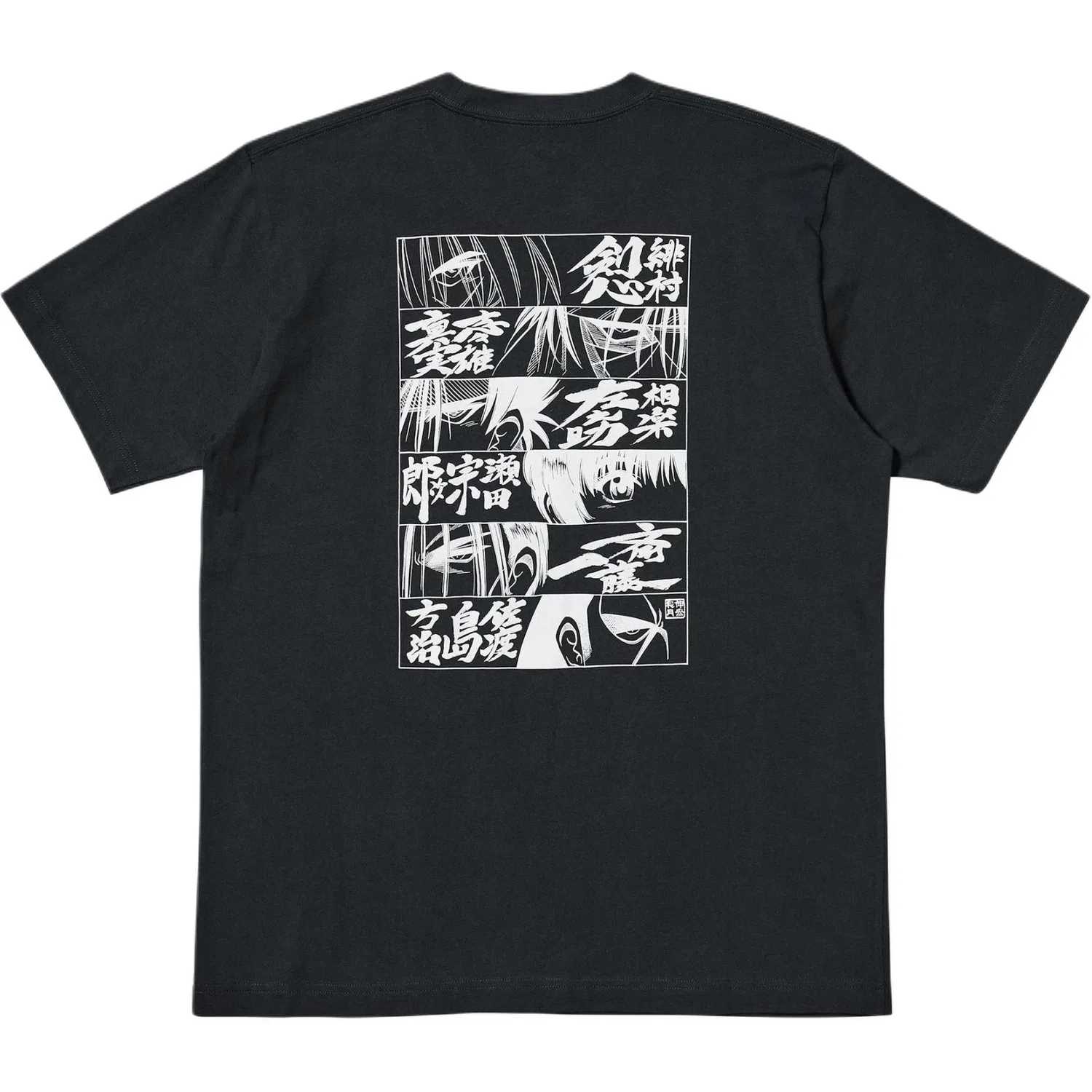 Футболка Uniqlo x JIYINGSHE,LIANMINGKUAN Shueisha Collaboration черная