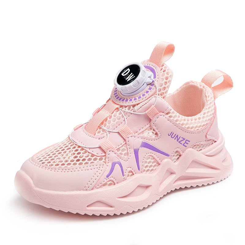 

Детские повседневные кроссовки с антиударной амортизацией и устойчивостью к истиранию для детей от 3 до 7 лет D&W, розовый