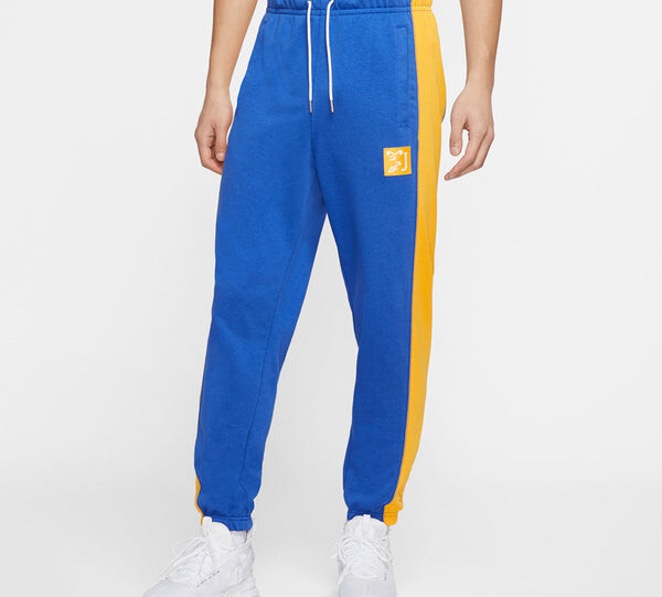 Спортивные штаны Air Jordan Sport DNA Casual Sports Long Pants Blue, синий — фото 3