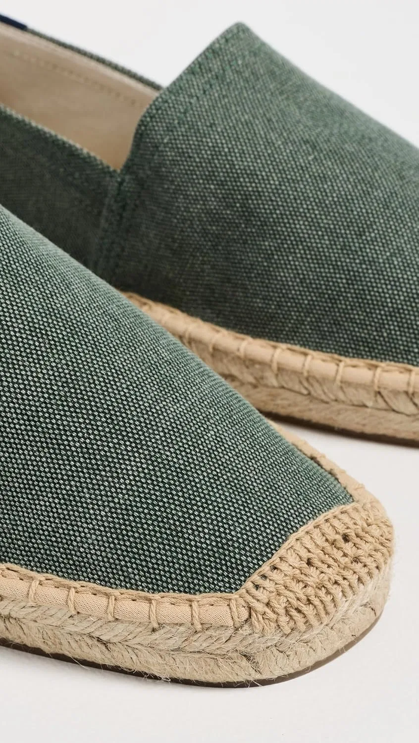 Мокасины Soludos Original Espadrille, винтажный зеленый — фото 4